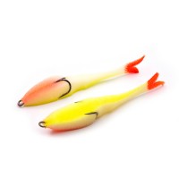 Поролоновая рыбка YAMAN Devious Minnow на двойнике, р. 135 мм, цвет 16 UV/Y-DM135-16