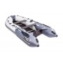 Лодка Ривьера Компакт 3400 СК комби светло-серый/графит
