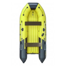 Лодка Таймень NX 3400 НДНД PRO желтый/графит