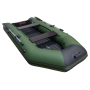 Лодка Аква 2800 НДНД зеленый/черный