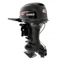 Двухтактный лодочный мотор HIDEA HDJ40FHS 40 л.с,.водометная насадка, румпельная, нога S