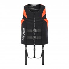 Спасательный жилет "SBART" V5005 р. 2XL, материал неопрен, цвет: черно-оранжевый