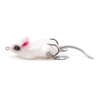 Мышь-незацепляйка Namazu MOUSE с лепестками, 76 мм, 26 г, цвет 15, крючок-двойник YR Hooks (BN) #2/