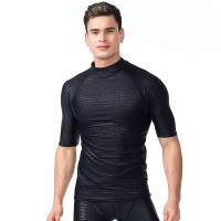 Плавательный мужской костюм "SBART" PK718, р. L, цвет: черный