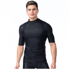 Плавательный мужской костюм "SBART" PK718, р. L, цвет: черный