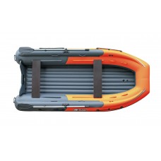 Лодка REEF-400 Fi нд ТРИТОН S MAX тем.серый/оранжевый