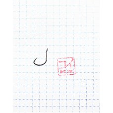 Крючок KOI "KAIZU-RING", размер 1 (INT)/15 (AS), 1(10шт.)цвет BN /100/KH7111-15BN