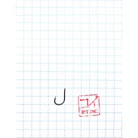 Крючок KOI "OKIAMI CHINU-RING", размер 12 (INT)/0.5 (AS), цвет BN /200/KH7101-05BN