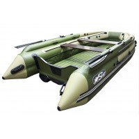 Лодка СКАТ 370 Fi  интегрированный хаки/олива