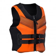Спасательный жилет "SBART" V5013 р. 3XL, материал неопрен, цвет: черно-оранжевый