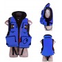 Спасательный жилет "SBART" F08 р. 2XL, накладные карманы, материал полиэстер, цвет: синий