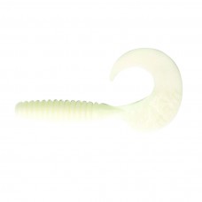 Твистер YAMAN PRO Spiral, р.4 inch, цвет #01 - White (уп.5 шт)/YP-S4-01