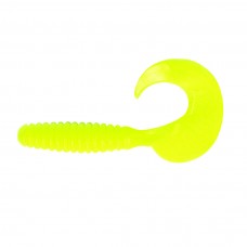Твистер YAMAN PRO Spiral, р.4 inch, цвет #02 - Chartreuse (уп.5 шт)/YP-S4-02