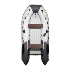 Лодка Таймень NX 3400 НДНД PRO светло-серый/ графит