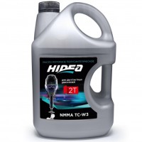 Масло двухтактное полусинтетическое "HIDEA" NMMA TC-W3, 3 литр