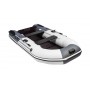 Лодка Таймень NX 2850 слань-книжка киль светло-серый/графит