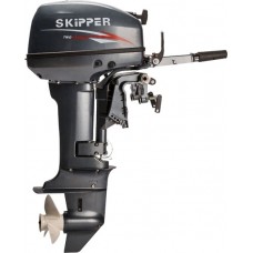 Двухтактный лодочный мотор SKIPPER SE9,9, 15 л.с, румпельный, нога "S"