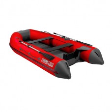 Лодка "Алтай - А340" красный/серый, НДНД + киль. Тонар