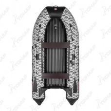 Лодка "Алтай - А380" принт Рыбы, НДНД + киль, Тонар
