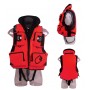 Спасательный жилет "SBART" F08 р. 3XL, накладные карманы, материал полиэстер, цвет: красный