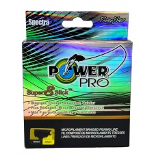 Шнур "Power Pro" Super 8 Slick, 100 м, диаметр 0,12 мм, 8,4 кг / серый