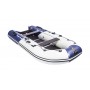 Лодка Ривьера Компакт 3600 СК комби светло-серый/синий