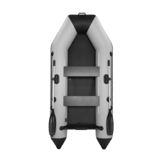 Лодка АКВА 2800 светло-серый/черный