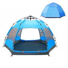 Туристическая палатка "Husky" 2-3 х местная , 240*240*135* см Арт.3880 синяя