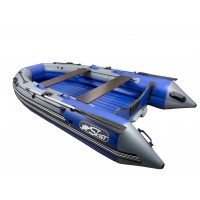 Лодка СКАТ 350 синий/серый