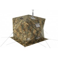 Палатка всесезонная Берег КУБ 2.20 двухслойная, размер 2,2 х 2,2 х 1,9 м.