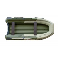 Лодка REEF 400 F нд ТРИТОН S MAX интегрированный хаки/олива