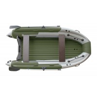 Лодка СКАТ 370 F интегрированный темно-серый/хаки