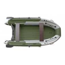 Лодка СКАТ 370 F интегрированный темно-серый/хаки