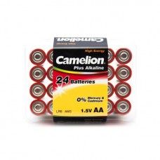 Батарейка CAMELION LR6-PB24, Plus Alkaline. AA. 1.5V., 2700 mAh. 24 шт.пластиковый кейс АРТ8614