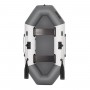 Лодка "Бриз - 240" бело/серый.Натяжное дно.Тонар