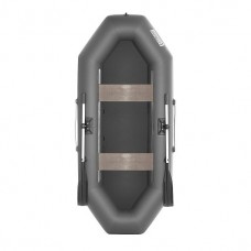 Лодка "Бриз - 280" серый. Натяжное дно.Тонар