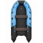Лодка Ривьера Компакт 3800  НДНД комби синяя волна /черная