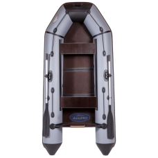 Лодка АкваPRO 2800 М серый/черный
