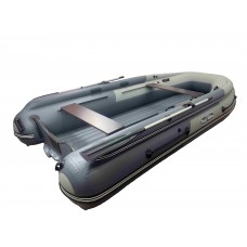 Лодка REEF-400 Fi нд ТРИТОН S MAX стеклопластиковый интерцептор темно-серый/серый