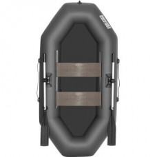 Лодка "Бриз - 240" серый/Натяжное дно. Тонар
