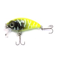 Воблер Namazu WaterFly, L-40мм, 2,8г, кренк, плавающий (0-1,0м), цвет 1/200/N29-40-1