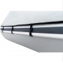 Тент носовой с окном Аква 3200,3400,3600 (ПВХ) светло-серый
