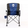 Кресло складное с подлокотниками "HUSKY"  цвет синий арт.HS-9517S