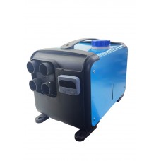 Воздушный отопитель "HUSKY" B09, 5kW/12V, металл. корпус, цвет: голубой