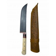 Нож "Самаркандский" национальный ручной работы,рукоятка из рога барана