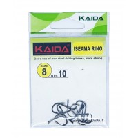 КРЮЧКИ "KAIDA" ISEAMA RING №8 в уп 10 шт