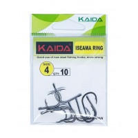 КРЮЧКИ "KAIDA" ISEAMA RING №4 в уп 10 шт