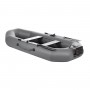 Лодка "Шкипер - 280 нт" серый. Натяжное + реечная слань/для моторов мощностью до 2,5 л.с.Тонар