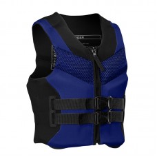 Спасательный жилет "SBART" V5013 р. XL, материал неопрен, цвет: черно-синий