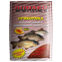 Прикормка "DUNAEV КЛАССИКА" 0.9кг Карп Мёд (красная) Арт. BF-07